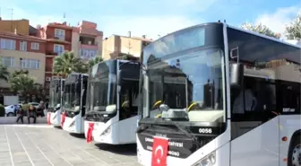 Çanakkale'de Toplu Taşımaya 21 Yeni Halk Otobüsü
