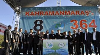 Kahramanmaraş'ta 8 Tesisin Temeli Atıldı