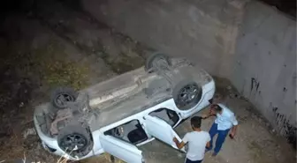 Polisten Kaçan Hırsızlık Zanlısı Kaza Yapınca Yakalandı