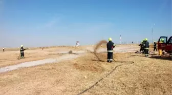 Adıyaman'da Uçak Kazası Tatbikatı