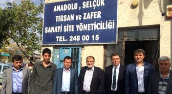 Altunyaldız, Sanayi Sitesini Ziyaret Etti