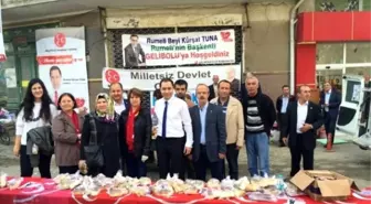 MHP 'Helal Lokma' Dağıttı