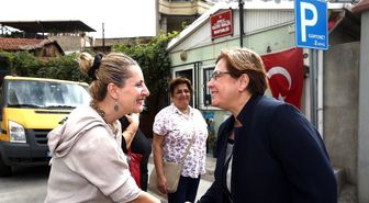Başkan Pekdaş'tan Çat Kapı Ziyaret