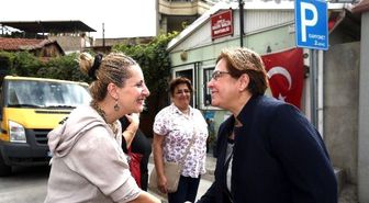 Başkan Pekdaş'tan Çat Kapı Ziyaret