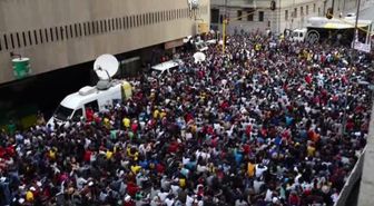 Güney Afrika'daki Harç Protestosu