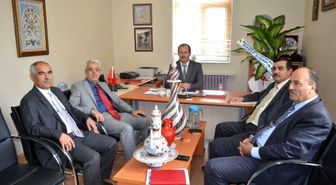 Çarpan, Hem Müdürü Özkan'ı Ziyaret Etti