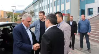 Binali Yıldırım'dan Pakdemirli'ye Geçmiş Olsun Ziyareti