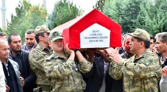 Şehit Astsubay Malatya'da Toprağa Verildi