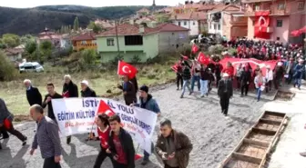 Çankırı'da 7'nci İstiklal Yolu Yürüyüşü