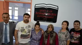 Seydikemer'e Şehit Adnan Ergen Kütüphanesi Açıldı