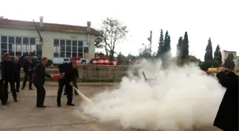 Kırklareli İl Özel İdaresi Yangın Tatbikatında