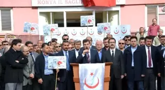 Konya'da Sağlık Çalışanlarından Terör Saldırılarına Tepki