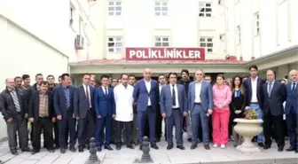 Sağlık Çalışanlarına Yönelik Terör Olayları Bayburt'ta Protesto Edildi