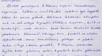 Tutuklu Eş Başkandan Hakkari Halkına Mektup