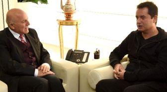 Acun Ilıcalı, Başkan Sekmen'i Ziyaret Etti