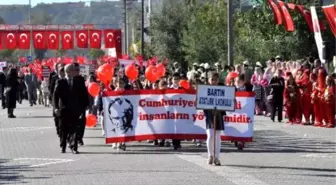 Bartın'da, Cumhuriyet Bayramı Coşkuyla Kutlandı