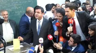 Demirtaş Casts His Vote, Stresses Desire For Comfort And Peace