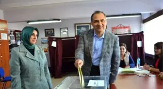 Zonguldak'ta Siyasiler Oy Kullandı