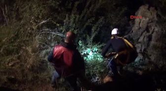 Antalya Falezlerden Düşen Öğretmeni İtfaiye Kurtardı -Düzeltme