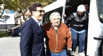 Başkan Hazinedar Jose Mujica'yı Ağırladı