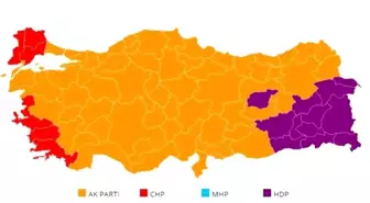 AK Parti 1 Kasım'da Haritayı da Değiştirdi