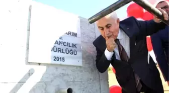 Edirne Valisi Törenle Yalak Açtı