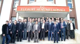 Kaymakam Topsakaloğlu Eleşkirt'ten Ayrıldı