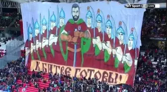 Rubin Kazan Taraftarından Gökdeniz Kareografisi