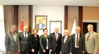 TÜKODER'den Esogü Rektörü Gönen'e Ziyaret