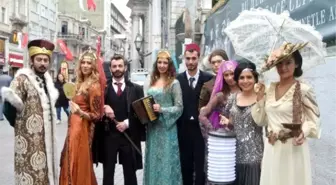 İstiklal Caddesi'nde Osmanlı Rüzgarı