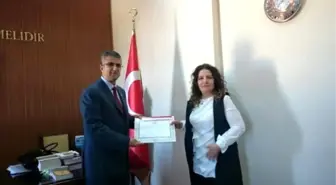 MHP Erzurum Milletvekili Prof. Dr. Kamil Aydın, Mazbatasını Aldı