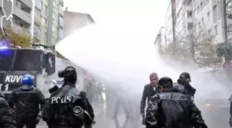Maaşlarını Alamayan İşçilerin Eylemine Toma'lı Müdahale