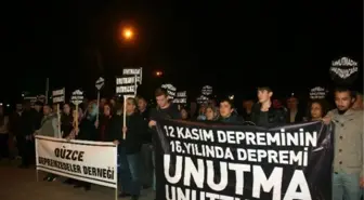 Düzce Depreminin 16. Yıl Dönümü