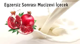 Egzersiz Sonrası Mucizevi İçecek