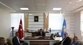 Strateji Planlama ve Yönetim Daire Başkanı Öztürk, Ali Tatlı'yı Ziyaret Etti