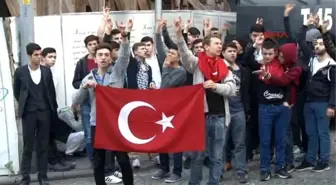 Ülkü Ocaklarından İran Başkonsolosluğu Önünde Protesto