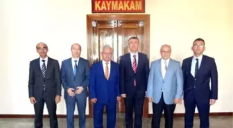Rektör Özdemir, Kaymakam Sırmalı'yı Ziyaret Etti