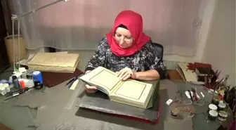 Sol Eliyle 9 Ayda Kur'an-ı Kerim Yazdı