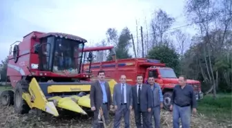 35 Bin Ton Dane Mısır Hasadı Yapıldı