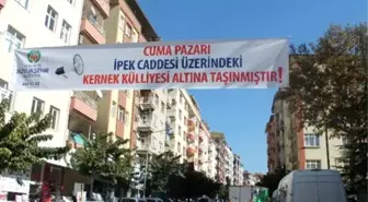 Pazar Yerinin Değiştirilmesine Tepki