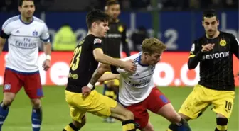 Gergin Maçta Hamburg, Borussia Dortmund'u 3-1 Yendi