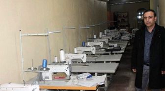 20 Kursiyere Dikiş-nakış Öğretilecek