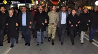 Alperen Ocakları'ndan Türkmen Köylerine Saldırılara Tepki Yürüyüşü