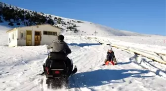 Doğu Karadeniz'in Tek Kayak Merkezi Zigana'da Kızak Sezonu Başladı