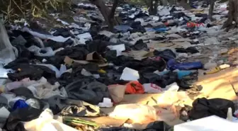 Ayvacık Sahillerinde Mülteci Akınının Ardından Kalanlar Şaşırtıyor