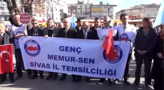 Sivas Bayırbucak Türkmenlerine Yapılan Saldırılar Sivas'ta Protesto Edildi