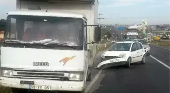 Tekirdağ'da Trafik Kazası