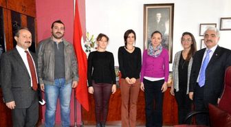 Birleşmiş Milletler Temsilcilerinden Khb Genel Sekreterliğine Ziyaret