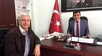 Zahed'den Milli Eğitim Müdürü Özdemir'e Ziyaret