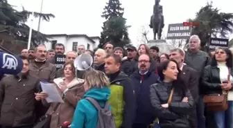 Bursa'da Gazetecilerin Tutuklanması ve Elçi'nin Öldürülmesi Protesto Edildi